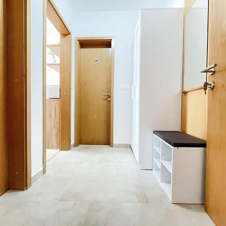 Caramel Comforts With Sea View In Stinjan Only 300 M From The Beach, Free Parking