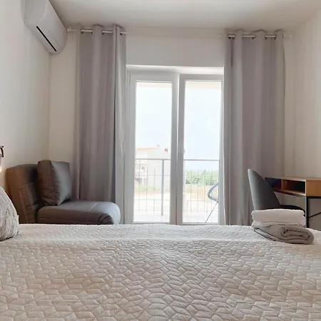 Caramel Comforts With Sea View In Stinjan Only 300 M From The Beach, Free Parking Apartment *